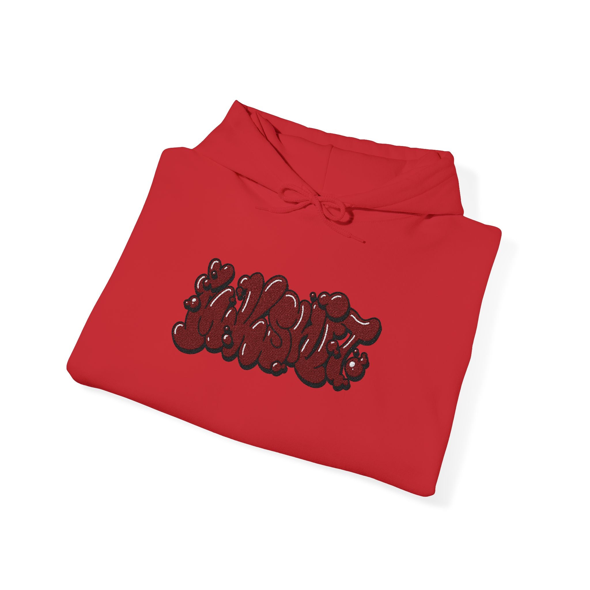 "INKSHIT" embroidered Graffiti Hoodie