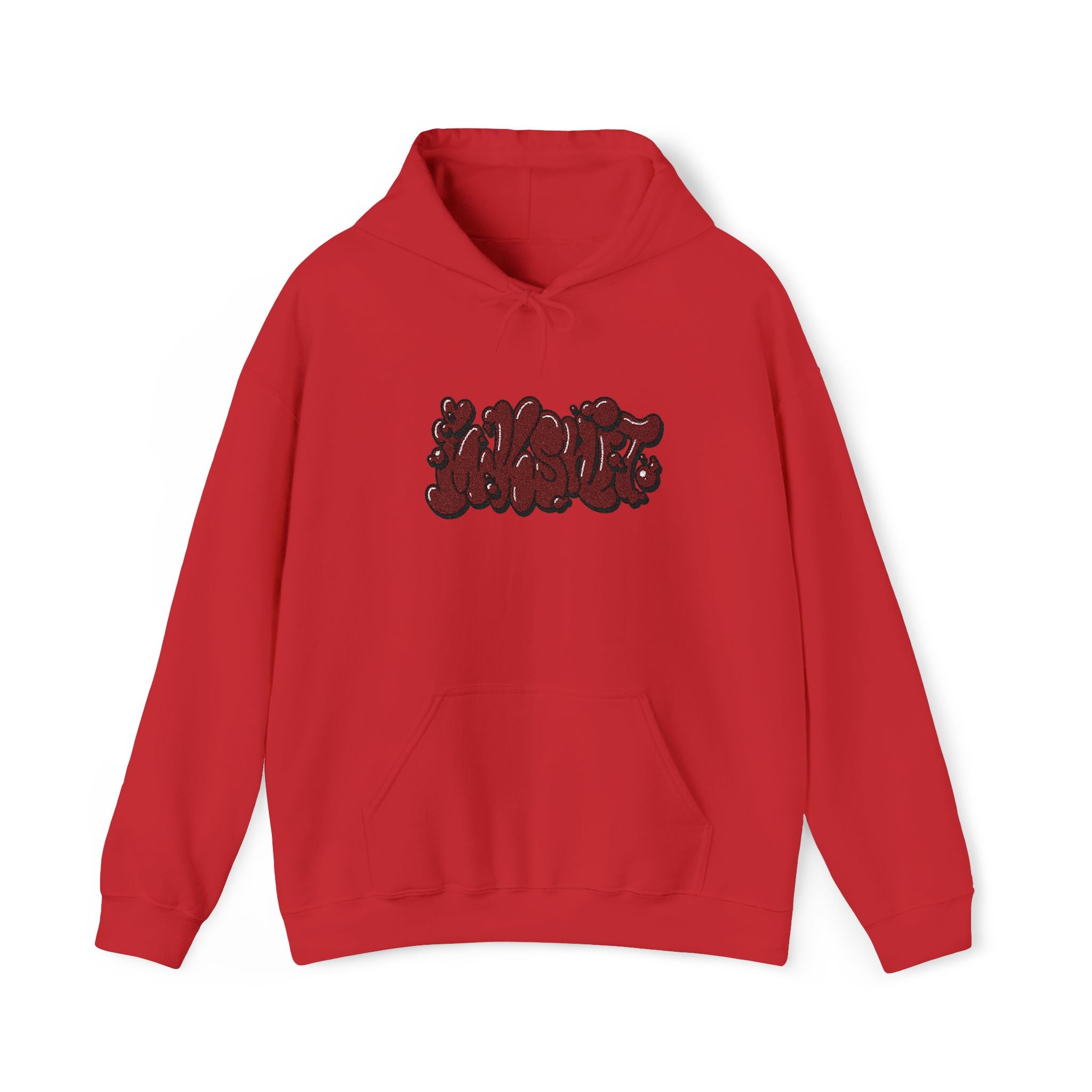 "INKSHIT" embroidered Graffiti Hoodie