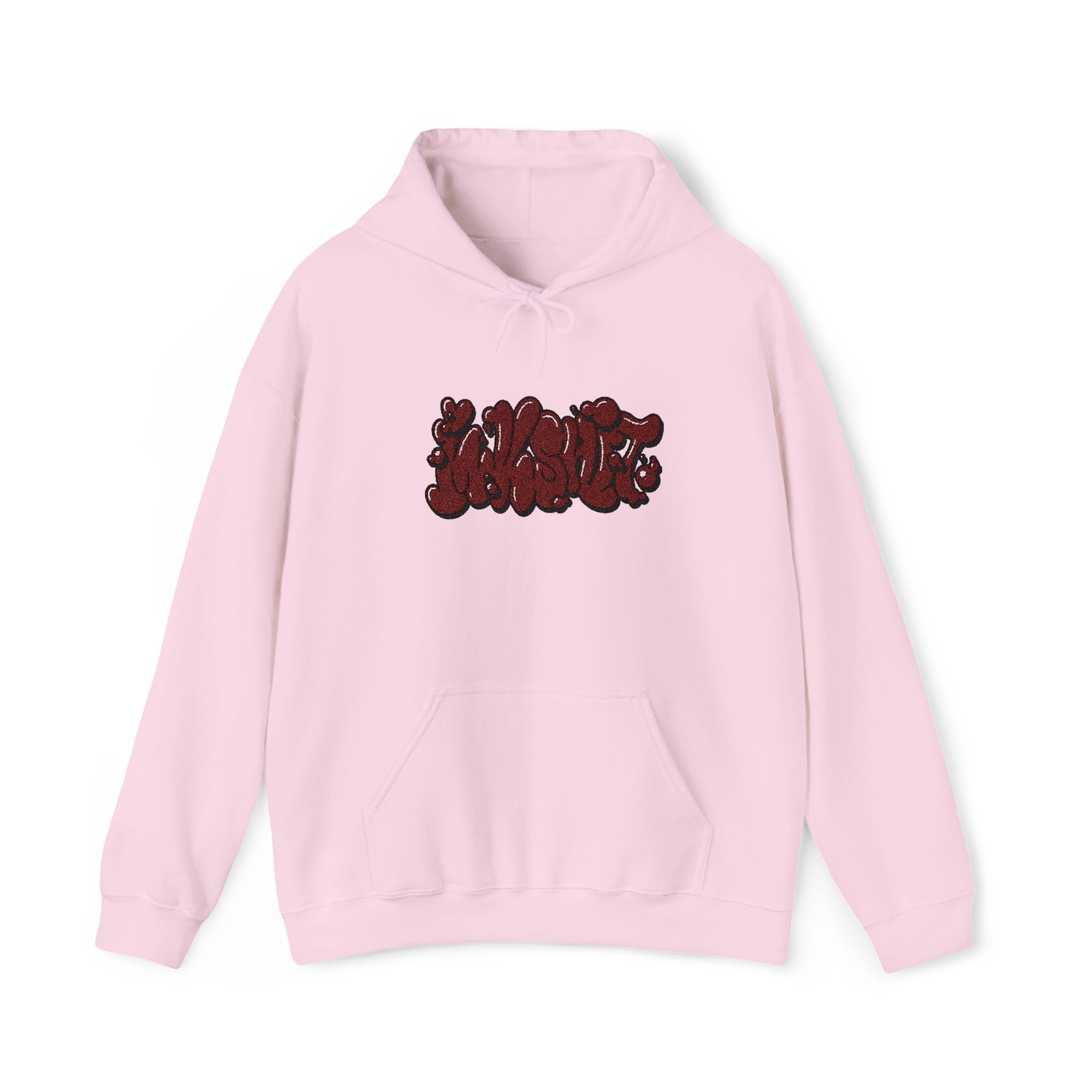 "INKSHIT" embroidered Graffiti Hoodie